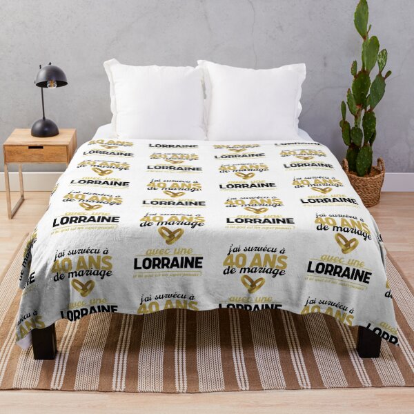 Item preview, Lorraine men's gift for 40th wedding anniversary designed and sold by RomualdGR.