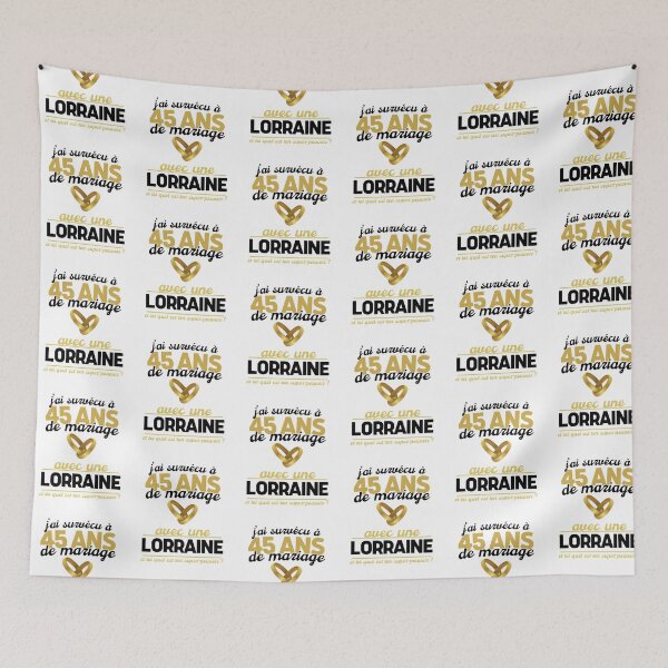 Item preview, 45th wedding anniversary gift for men from Lorraine designed and sold by RomualdGR.
