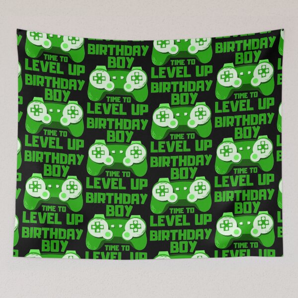 Item preview, Birthday Boy Time to Level Up designed and sold by FNStuff.