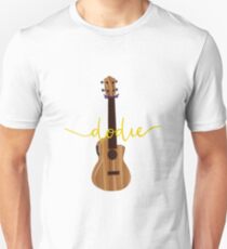 Dodie Clarks's Ukulele with Dodie Logo Unisex T-Shirt