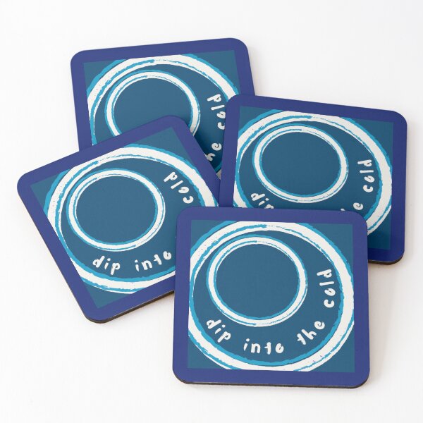 Item preview, Dip into the cold water rings ice blue   designed and sold by HobbyTees0201.