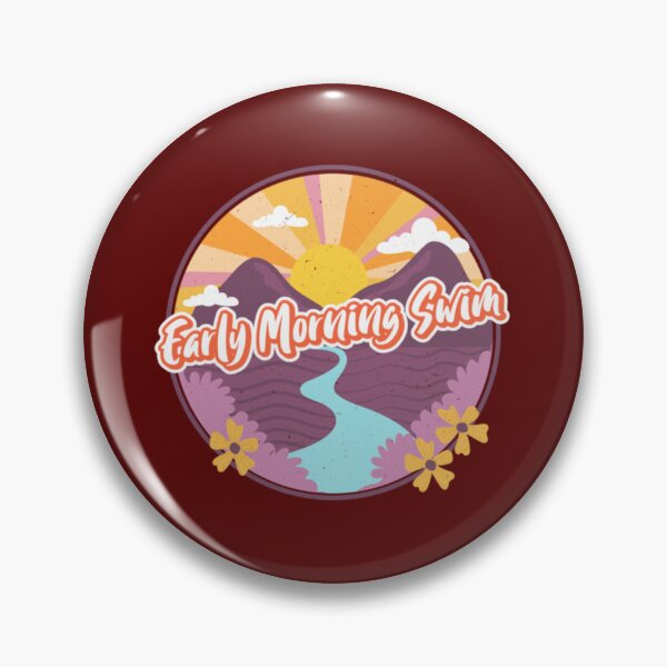 Item preview, Early Morning Swim - White Text - Wild Swimming Tees   designed and sold by HobbyTees0201.