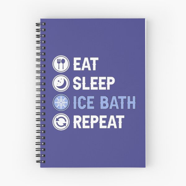 Item preview, Eat Sleep Ice Bath Repeat   designed and sold by HobbyTees0201.