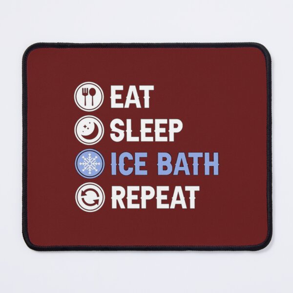 Item preview, Eat Sleep Ice Bath Repeat   designed and sold by HobbyTees0201.