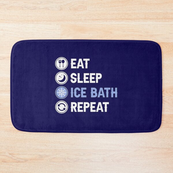 Item preview, Eat Sleep Ice Bath Repeat   designed and sold by HobbyTees0201.