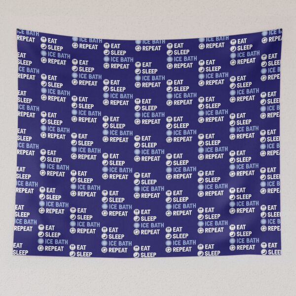 Item preview, Eat Sleep Ice Bath Repeat   designed and sold by HobbyTees0201.