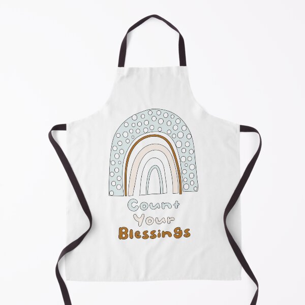 Item preview, Count your blessings motivational colorful rainbow designed and sold by Awesome 4 all.