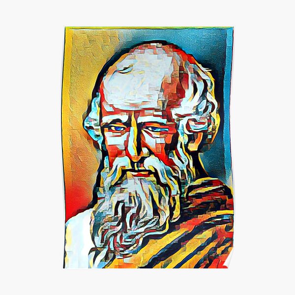 Archimedes Artwork Archimedes Portrait Archimedes Wall Art Poster For Sale By 