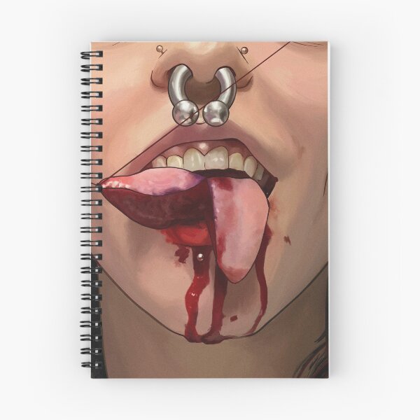 Item preview, tongue split study designed and sold by angelofnoise  ⠀⠀.