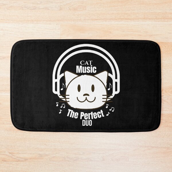 Item preview, Cat & Music The Perfect Duo  designed and sold by ffstyles.