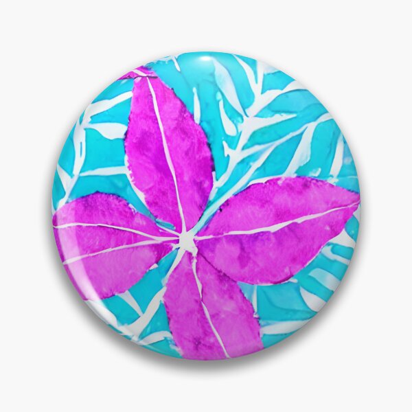 Item preview, Teal and Pink Floral Pattern designed and sold by Trace1234.