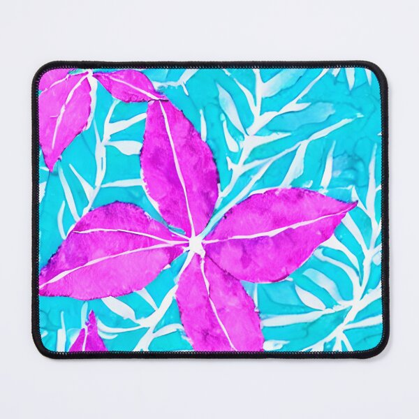 Item preview, Teal and Pink Floral Pattern designed and sold by Trace1234.