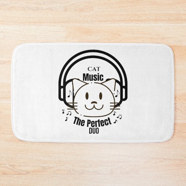 Item preview, Cat & Music The Perfect Duo designed and sold by ffstyles.