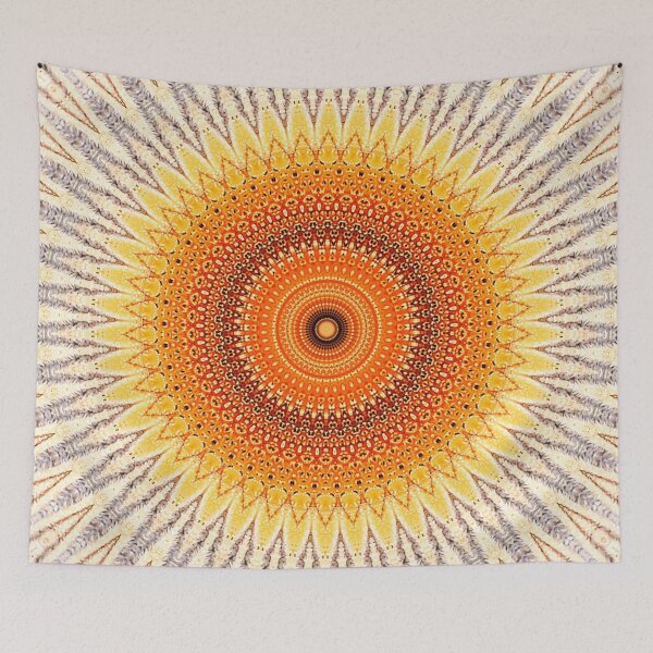 Item preview, Boho Sun Mandala Abstract Art Arty Farty Bohemian Style Sun 15 of 15 designed and sold by Beachy.