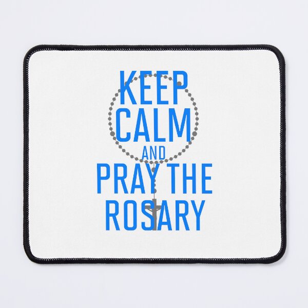 Item preview, Keep Calm and Pray the Rosary designed and sold by KTSubz Faith & Fun Designs.