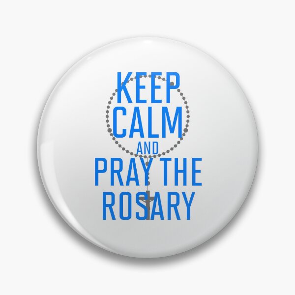 Item preview, Keep Calm and Pray the Rosary designed and sold by KTSubz Faith & Fun Designs.