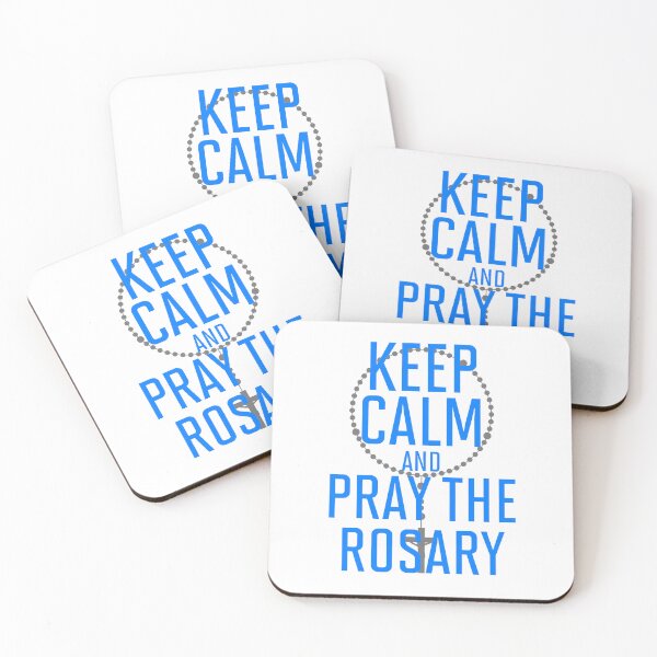 Item preview, Keep Calm and Pray the Rosary designed and sold by KTSubz Faith & Fun Designs.