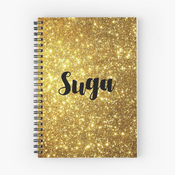 Item preview, Suga BTS Gold Glitter designed and sold by ThisFire.