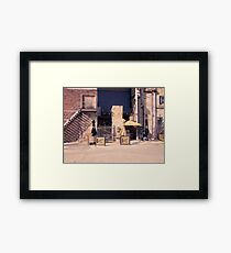Coffee Place Framed Print