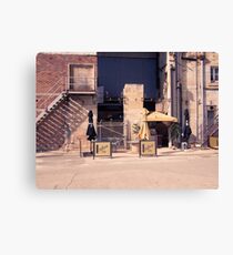 Coffee Place Canvas Print