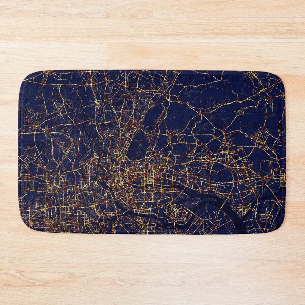 Item preview, Guangzhou, Guangdong, China Map -  City At Night designed and sold by deMAP.