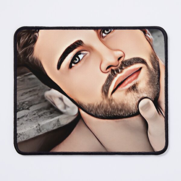 Item preview, men face handsome printable  designed and sold by zambalala.
