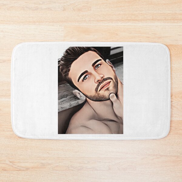 Item preview, men face handsome printable  designed and sold by zambalala.