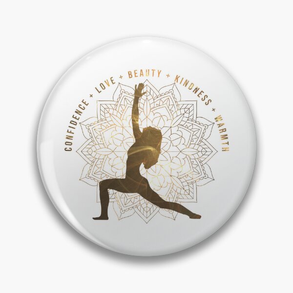 Artikelvorschau, Inspirational words for kindness yoga pose brown entworfen und verkauft von Awesome 4 all.