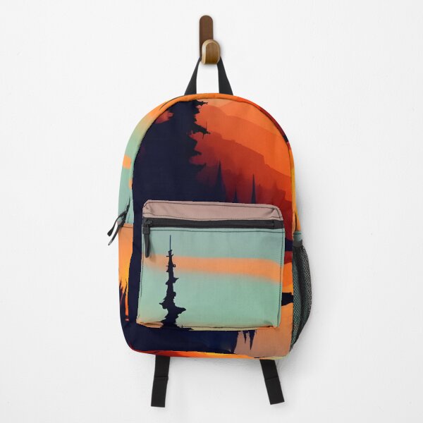 Item preview, Add a Touch of Beauty and Tranquility to Your Life with Our Gorgeous Minimalist Landscape and Lake Sunrise Prints designed and sold by supeart.