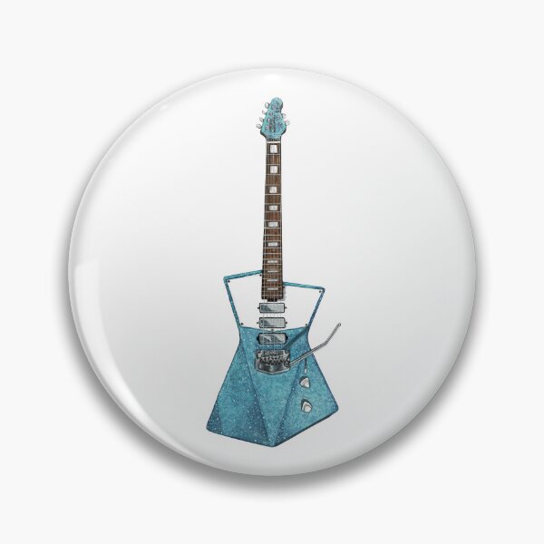 Item preview, Blue Ernieball Musicman St. Vincent Signature Electric Guitar designed and sold by aliciapuran.