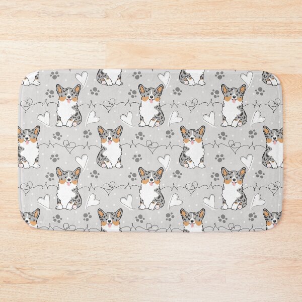 Item preview, Love Corgi - Blue Merle 2 designed and sold by Lulupainting.