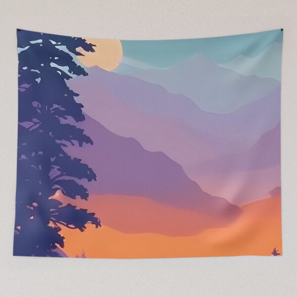 Item preview, Bring the Beauty of Bavarian Alps into Your Home with Our Stunning Minimalist Prints designed and sold by supeart.