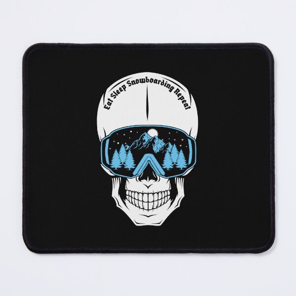 Item preview, Eat Sleep Snowboarding Repeat designed and sold by FLOWER--ART.