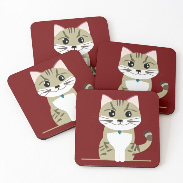 Item preview, cute cat cat mochi     designed and sold by stefaniehecker1.