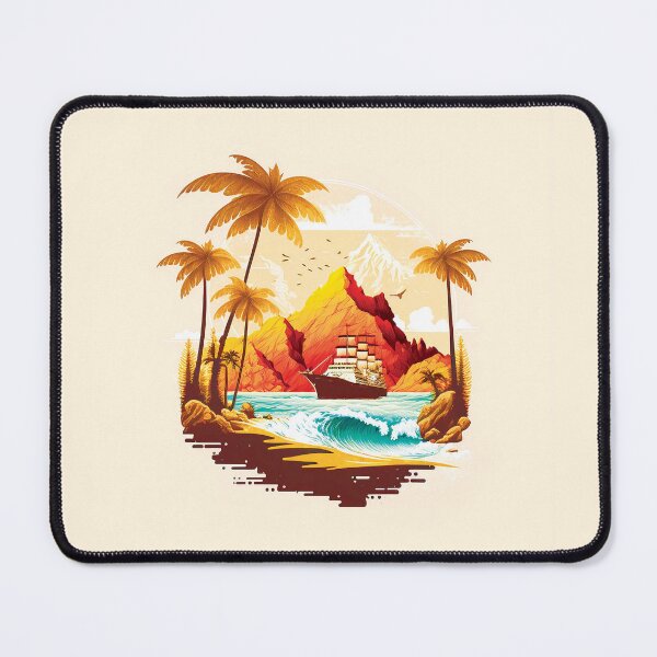 Item preview, Landscape ocean palm tree#7 designed and sold by FunArt4You.