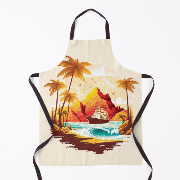 Item preview, Landscape ocean palm tree#7 designed and sold by FunArt4You.