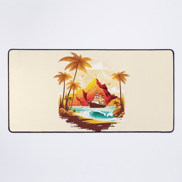 Item preview, Landscape ocean palm tree#7 designed and sold by FunArt4You.