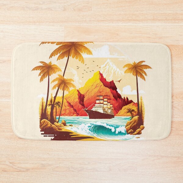 Item preview, Landscape ocean palm tree#7 designed and sold by FunArt4You.