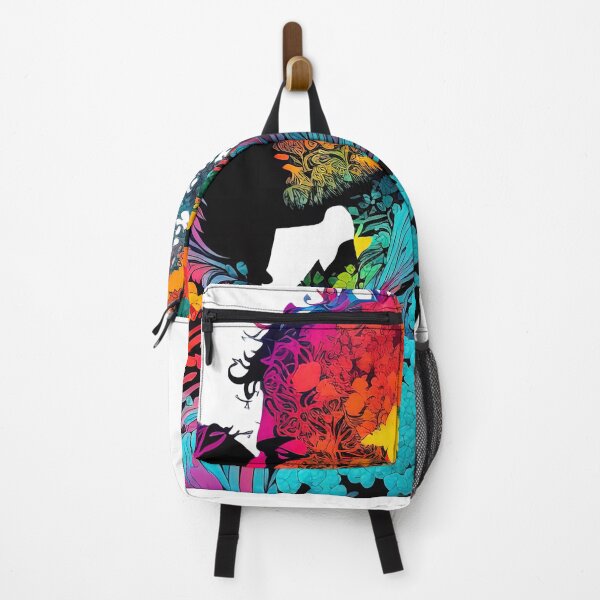 Item preview, Trippy Couple, Valentines Day Gifts For Him, Valentine Couple, Psychedelic Anniversary Present, Silhouette, Colorful Abstract designed and sold by MorphicPrints.