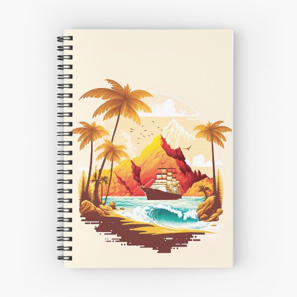 Item preview, Landscape ocean palm tree#7_v designed and sold by FunArt4You.