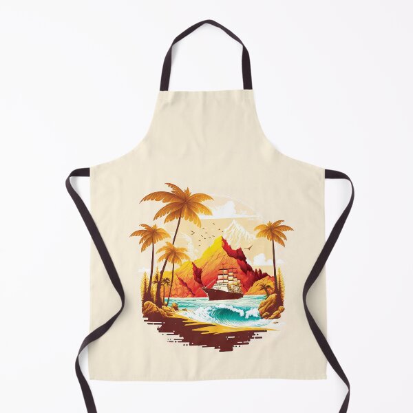 Item preview, Landscape ocean palm tree#7_v designed and sold by FunArt4You.