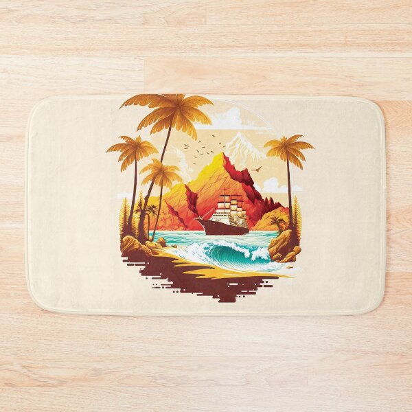 Item preview, Landscape ocean palm tree_gor#7 designed and sold by FunArt4You.