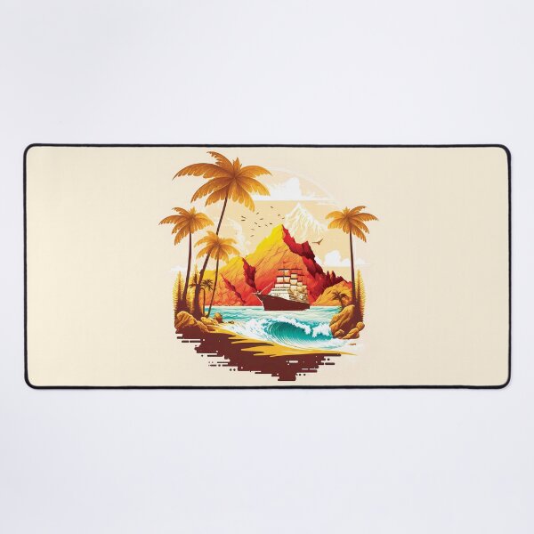 Item preview, Landscape ocean palm tree_gor#7 designed and sold by FunArt4You.