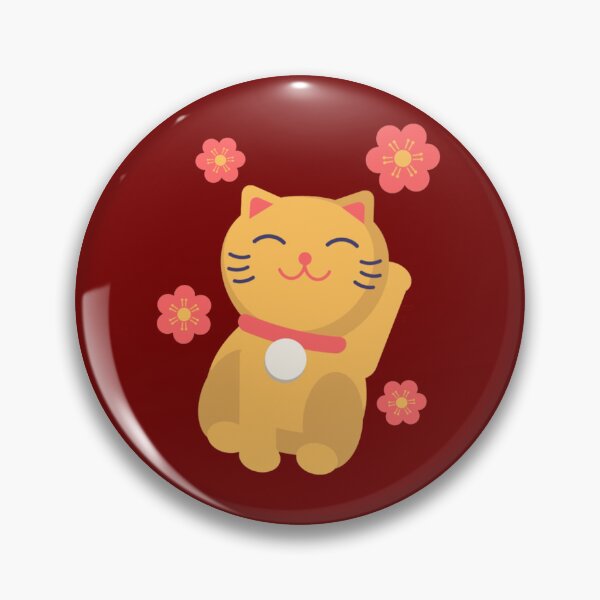 Item preview, Lucky cat pattern   designed and sold by stefaniehecker1.