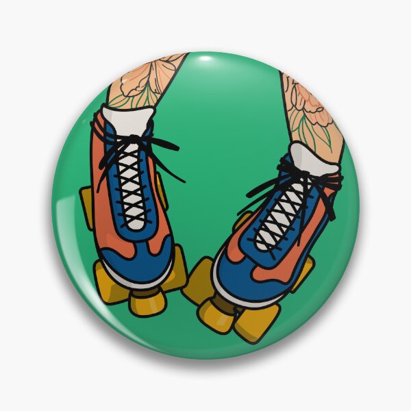 Item preview, Roll on, retro roller skates designed and sold by KookiePixel.