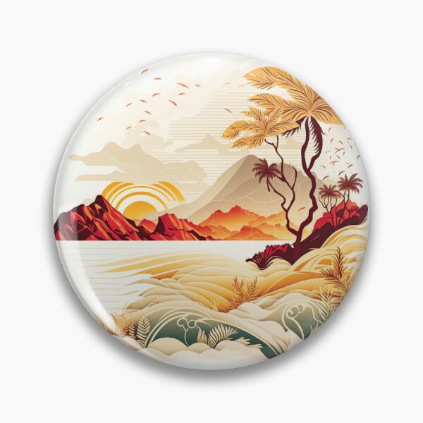 Item preview, Landscape ocean palm tree#8 designed and sold by FunArt4You.