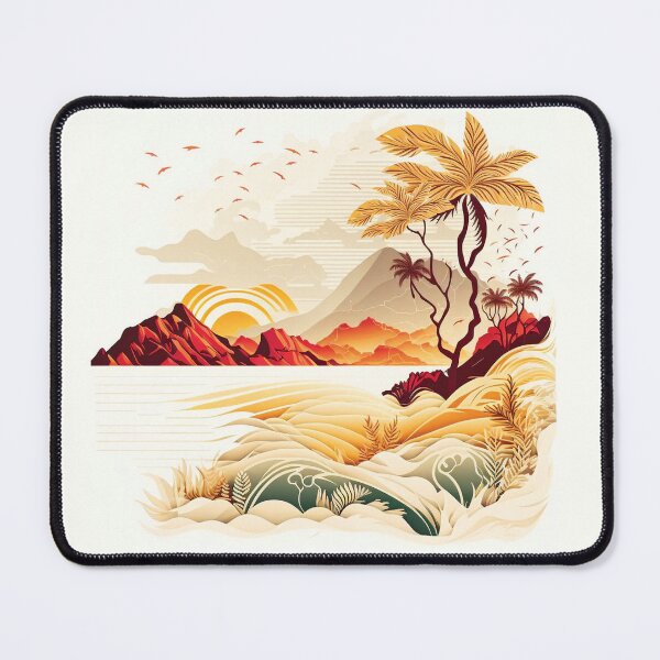 Item preview, Landscape ocean palm tree#8 designed and sold by FunArt4You.