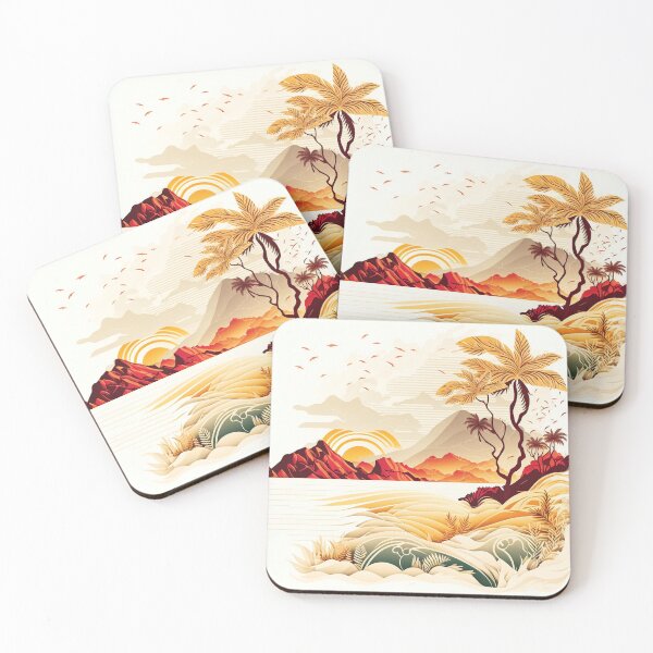 Item preview, Landscape ocean palm tree#8 designed and sold by FunArt4You.