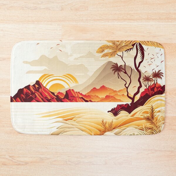 Item preview, Landscape ocean palm tree#8 designed and sold by FunArt4You.