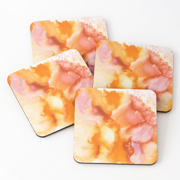 Item preview, Orange Fluid art. Artwork By Annalisa Amato designed and sold by Annalisa Amato.